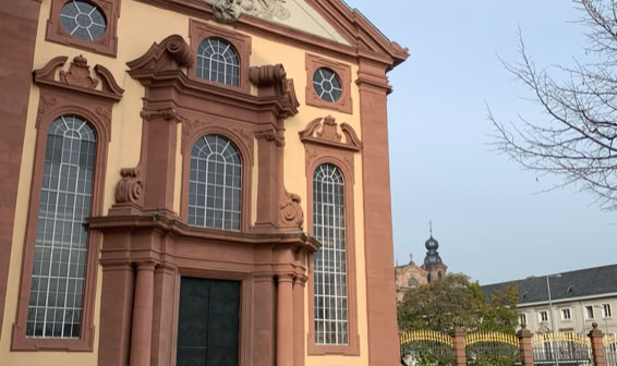 Mannheim. Igreja da Corte do Palatinado. Foto A.A.Bispo